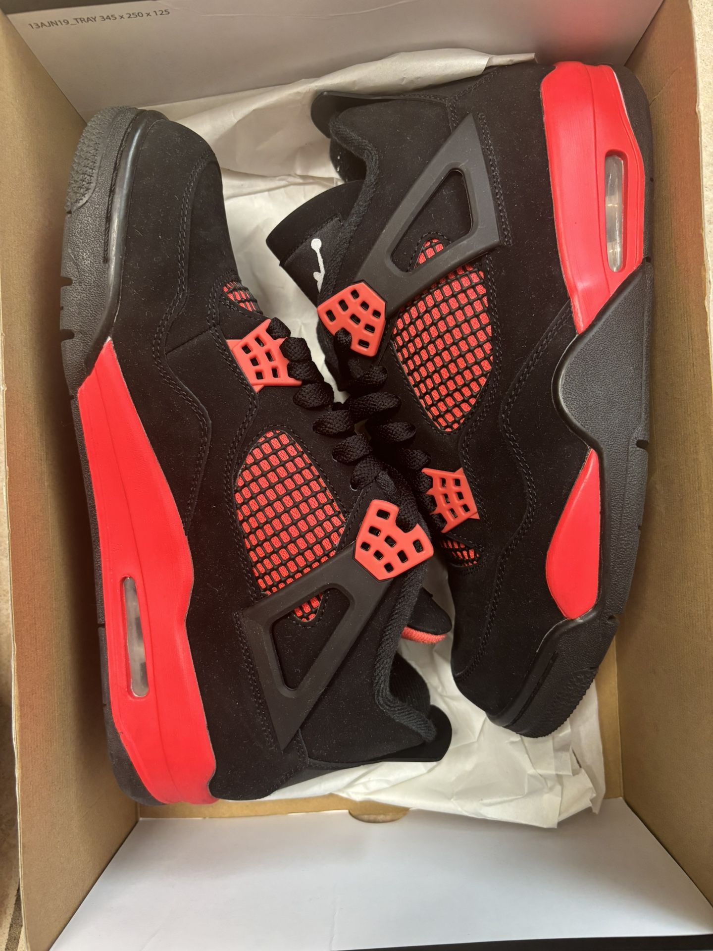 Jordan Retro 4 Red Thunder