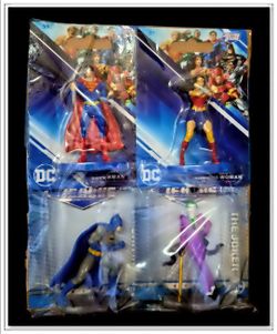 4PC JUSTICE LEAGUE FIGURES SET