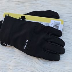 HEAD Men’s Waterproof Hybrid Gloves Size Small