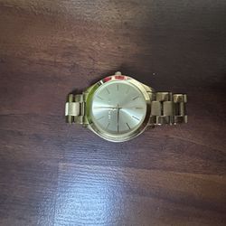 Michael Kors Slim Runway Gold- Tone Watch #jewelry