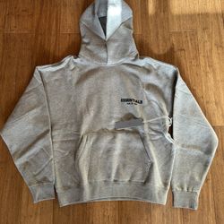 Essentials Dark Oatmeal Hoodie