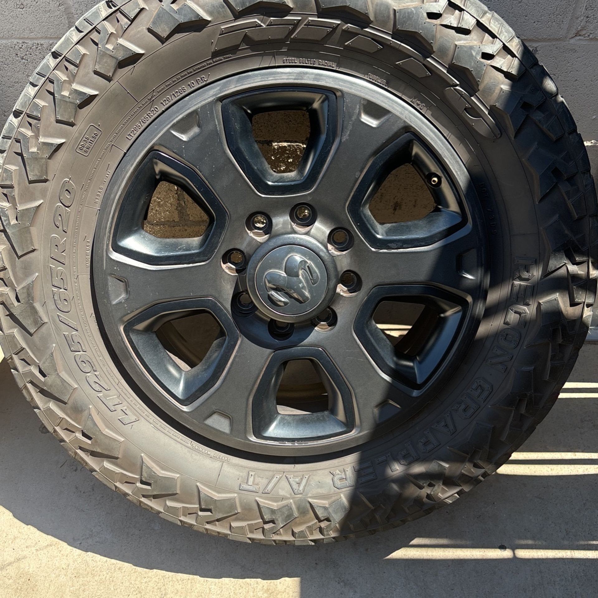 2018 Ram 2500 20 inch Wheels