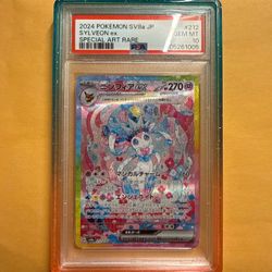 Pokemon Sylveon ex SAR Japanese Terastal Festival 212/187 PSA 10