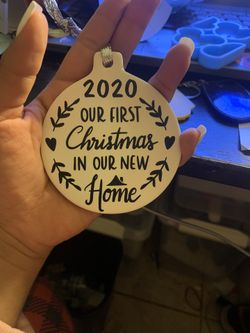 Ceramic Christmas Gift Ornament