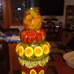 Vinegar Infused Decorative Bottle Large 