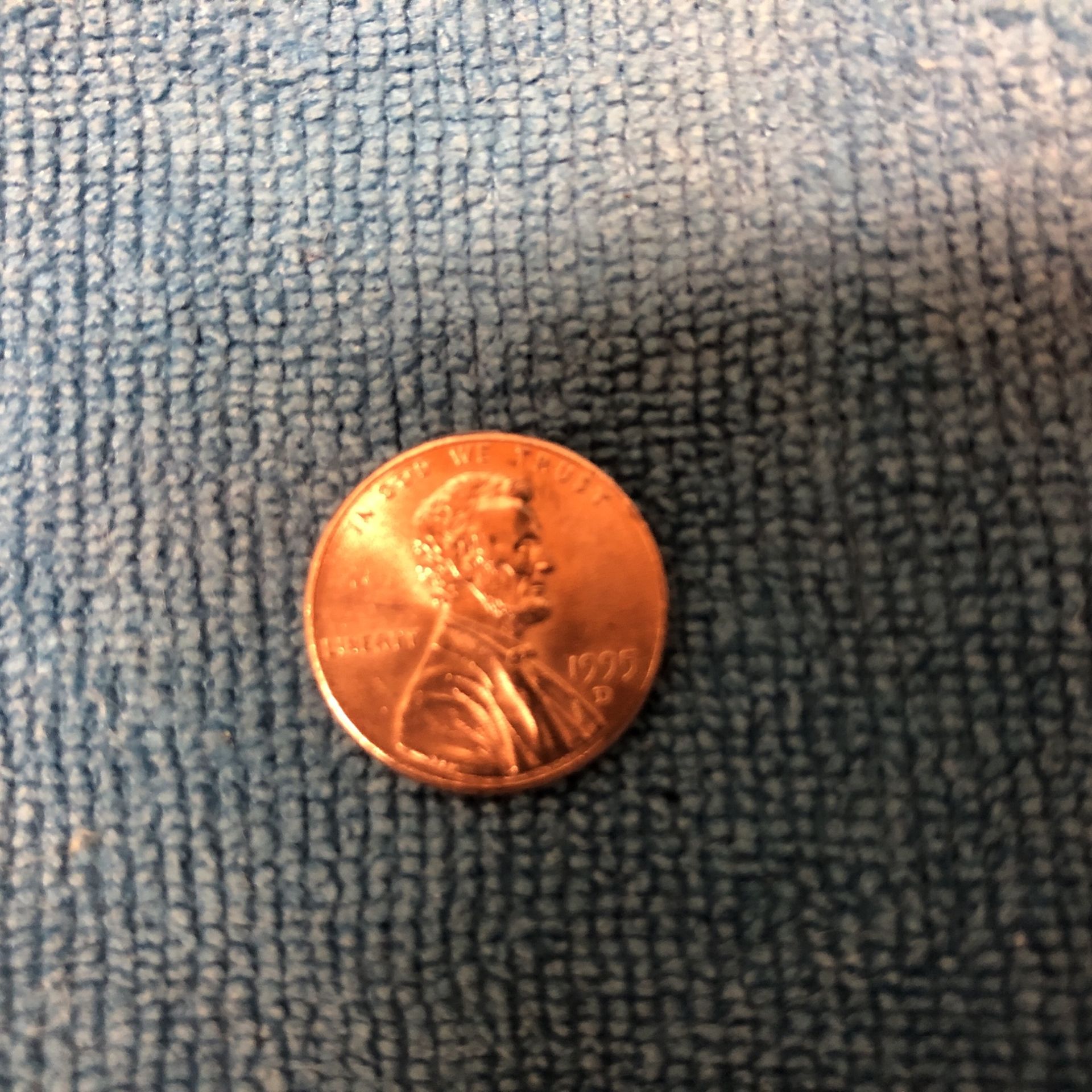 1995 D Penny Rare Error In Mint Condition
