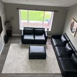 IKEA Leather Couch