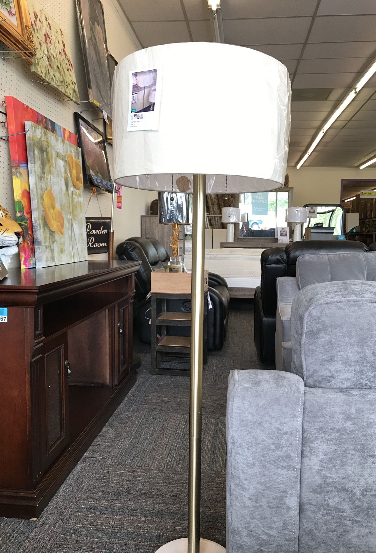 Floor Lamp, 61.5”