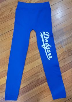 LA Dodgers Blue Leggings