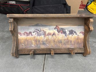 Key/Hat Rack Art Country