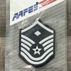 New 2-Pack Small USAF Air Force 1Sgt First Sergeant E-7 Blues Rank Patches
