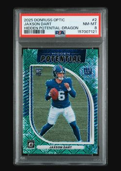 Jaxson Dart /24 PSA 8