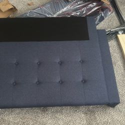 King Size Bed Frame W/ Headboard 