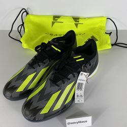 ADIDAS X CrazyFast INJ. 1 Indoor Mens Size 9.5 [IG6272]