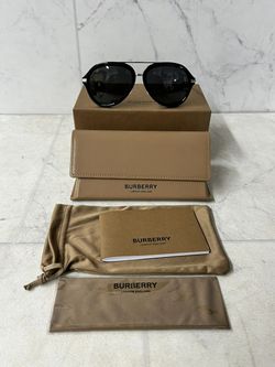 BURBERRY B4377 Men's Pilot Avaitor Sunglasses + Case (PO1018048)
