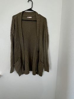 Large Olive Green Sweater