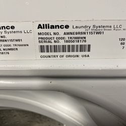 Speed Queen Top Load Washer 