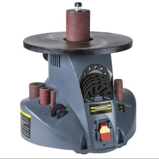 14 In. Oscillating Spindle Sander Heavy Duty Dual Action Spindle Rotates