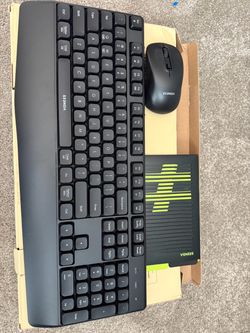 Wireless mouse and keyboard
