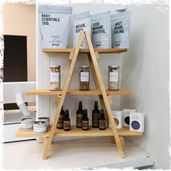 Wood display shelf- cupcake stand