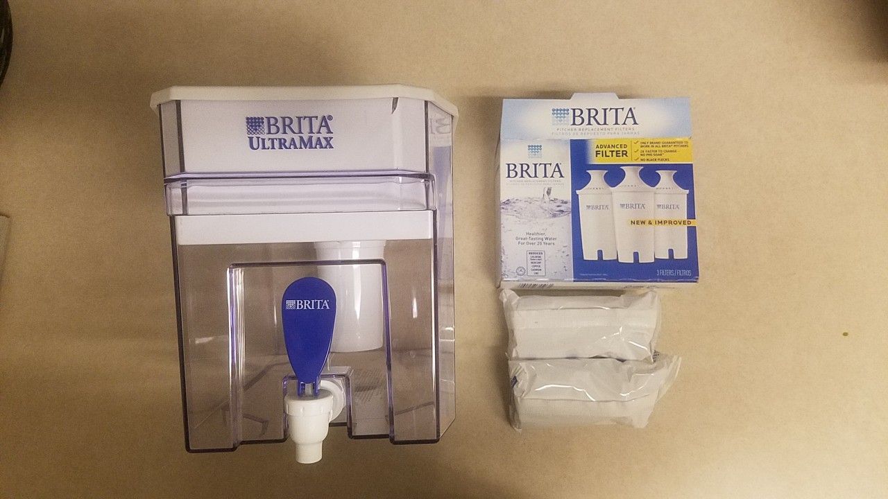 Brita Ultramax 18-cup Dispenser with 2 Filters