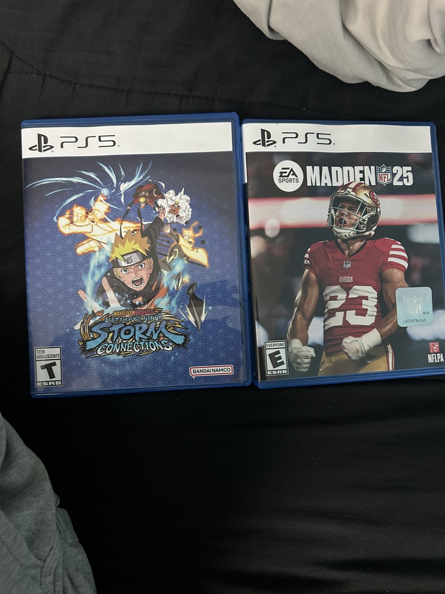 Madden 25 And Naruto Boruto Ultimate Ninja Storm