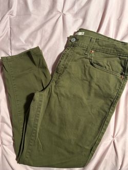 Levi’s Green Boyfriend Jeans