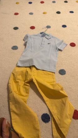 Set of pants and polo shirt size 4