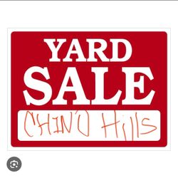 CHINO HILLS YARD SALE 11/8 