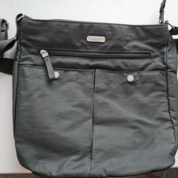 Charcoal Gray Baggallini Crossbody/Shoulder Bag