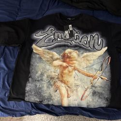 Brand New Emotion T Shirt With Rhinestones