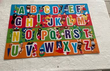 Melissa & Doug Alphabet Giant Cardboard Floor Puzzle (36 Pieces)