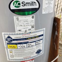 A0 Smith  Water Heater 