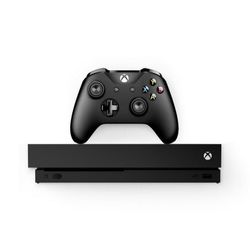 Xbox One X With Controller
