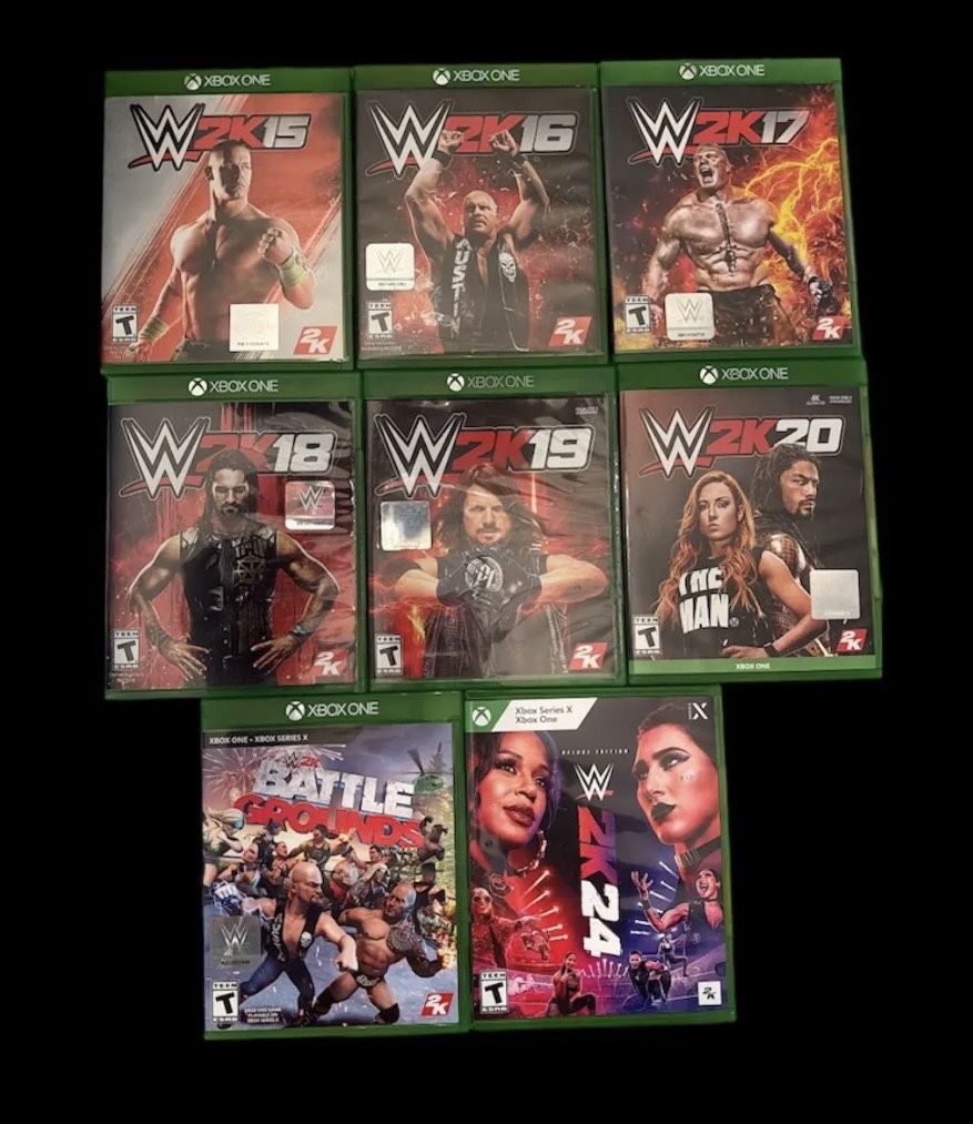 Wwe 2k (Xbox) Get All 8 Games!