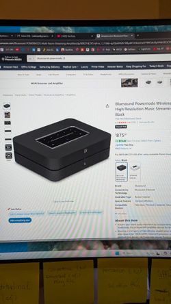 Multi Room audio Streamer With sub woofer Amplifier