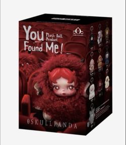 Skull Panda You Found Me Plush Pendant Blind Box BNIB 100% authentic