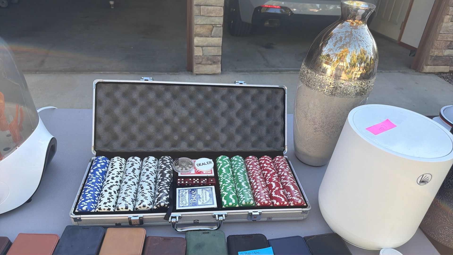 Poker Set Never Used