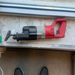 Milwaukee Sawzall Reciprocate Saw Battery Powered With Charger
