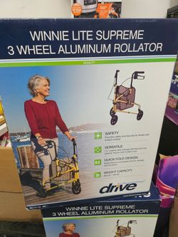 Drive Winnie Lite Supreme 3 Wheel Aluminum Rollator