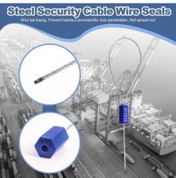 600 pieces security cable seals