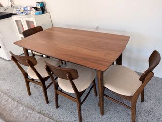 Modern classic dining set with bench