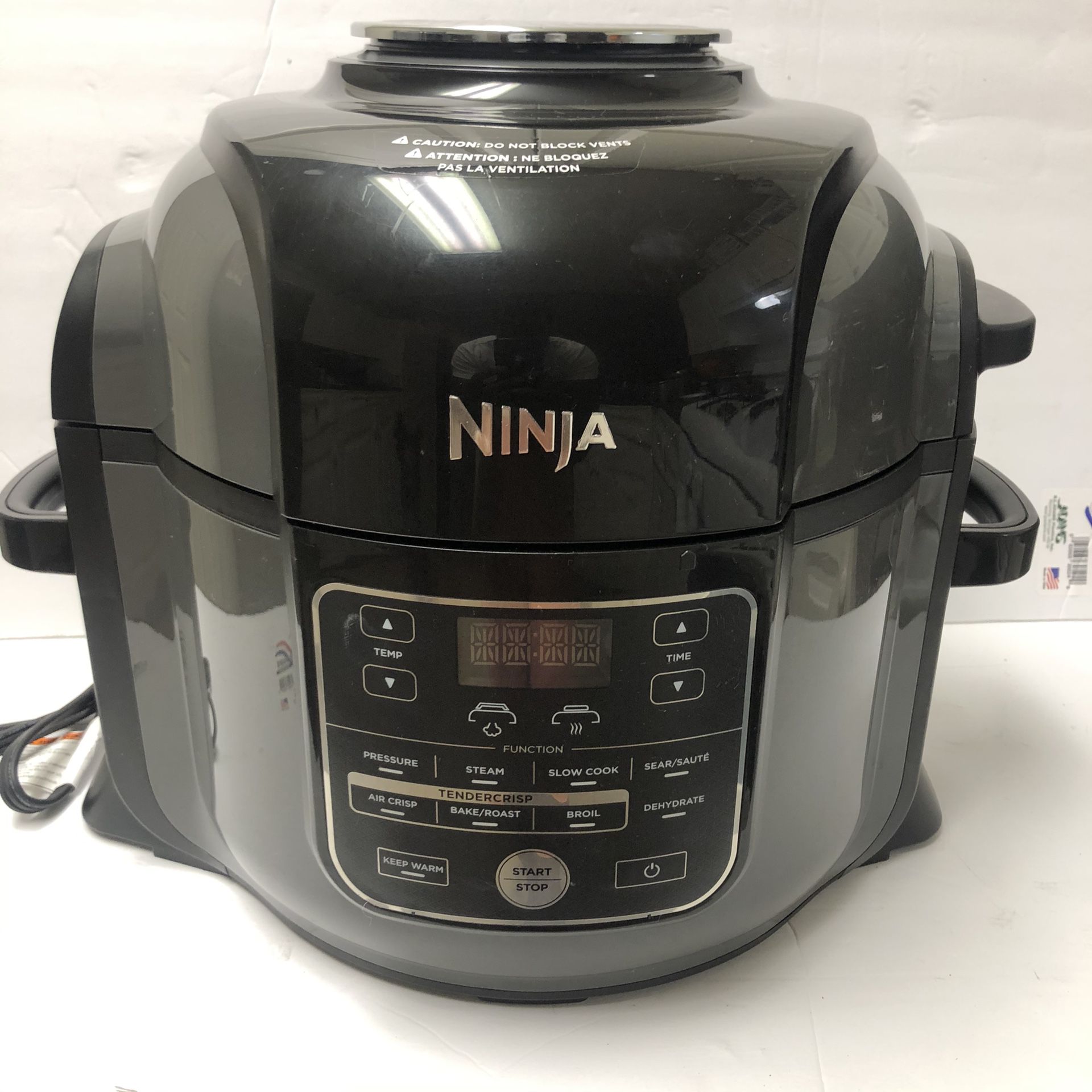 Ninja Foodi 6.5 Quart Pressure Cooker