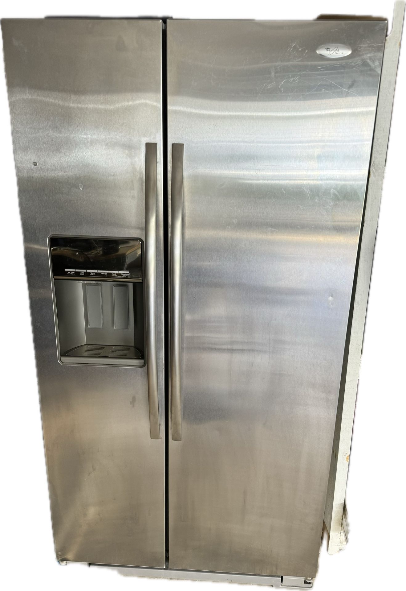 Whirlpool 26 cu unit Flat Door Refrigerator