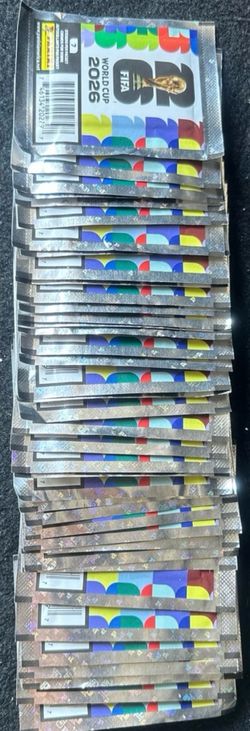 36 Panini World Cup Sticker packs + Soft Cover Album