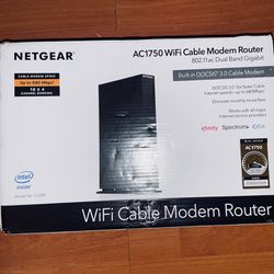 Net gear AC1750 Wi-Fi Cable Modem Router 