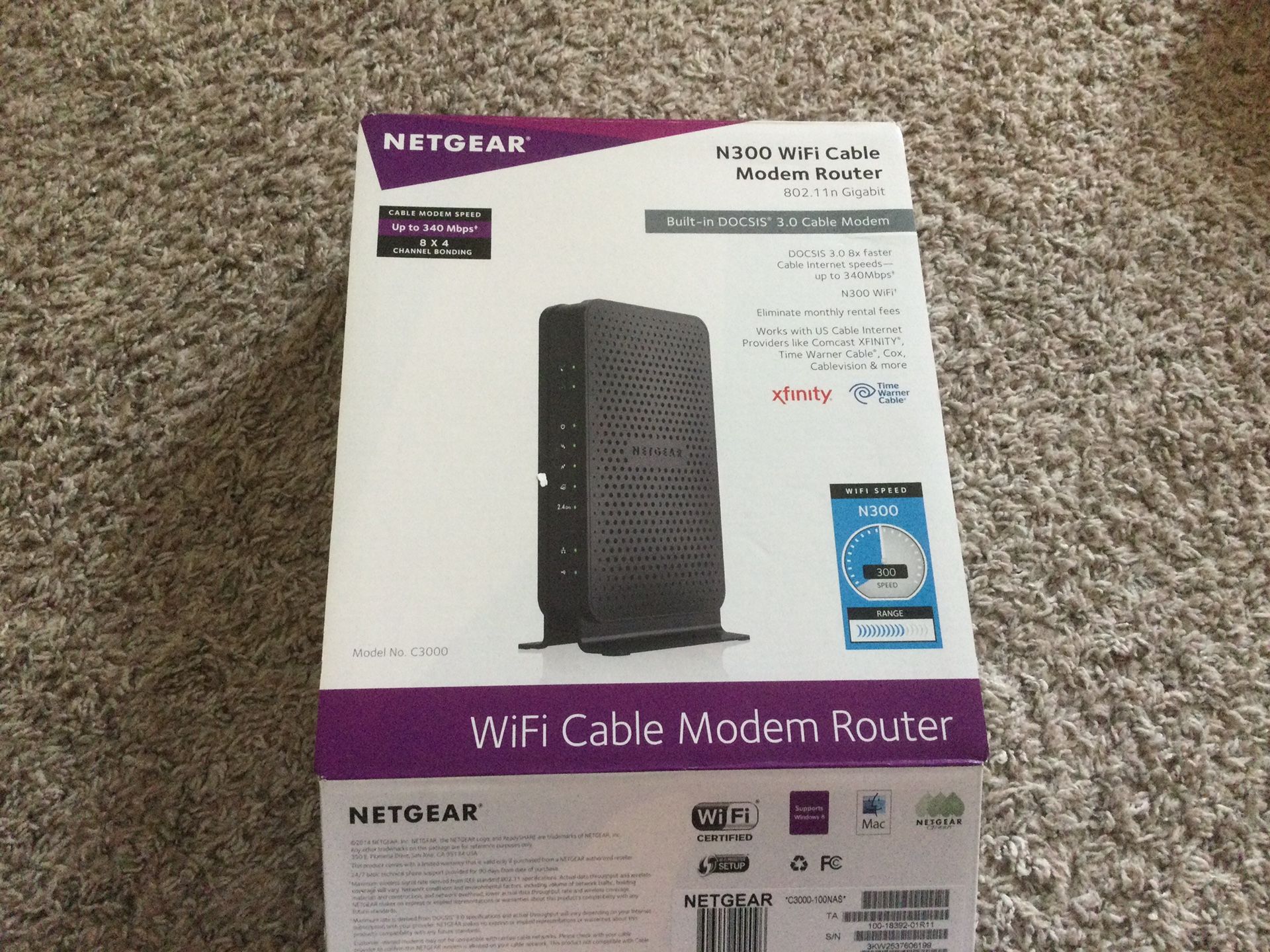 Netgear wifi modem router