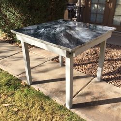 Beautiful Epoxy Top  Kitchen Table