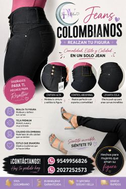 Jeans Colombianos 100%