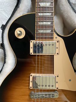 Gibson Les Paul standard 50s guitar dark tobacco burst
